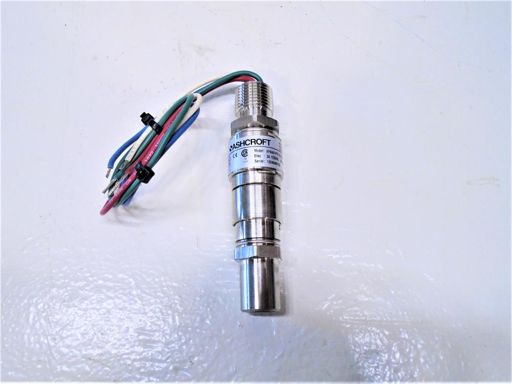 Ashcroft A Series 60 PSI Pressure Switch APAN41P012CS256030D, Single